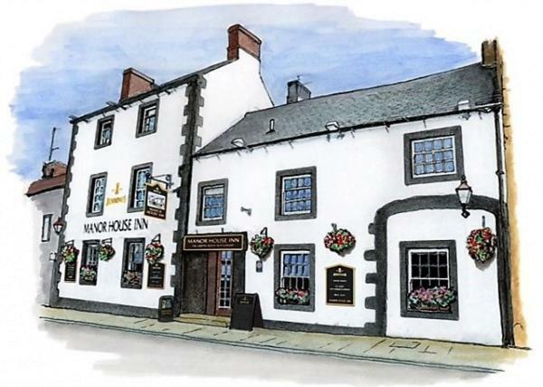 Manor House Hotel And Restaurant ハルトホイッスル エクステリア 写真